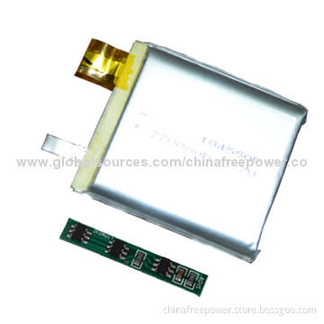 2700mAh Lithium Polymer Battery, Safe and Thin
